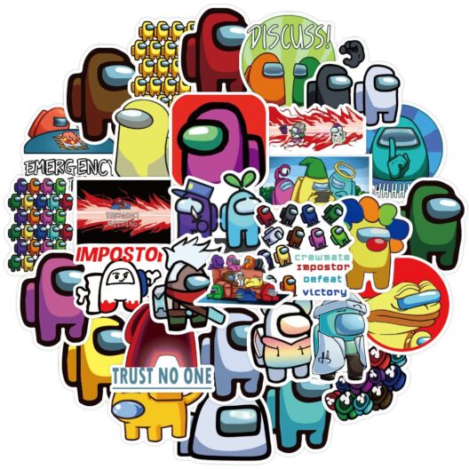 HOT Among Us Plush Among Us Game Plush Toy with music Kawaii Stuffed Doll Christmas Gift Cute Red Small Among Us Plushie