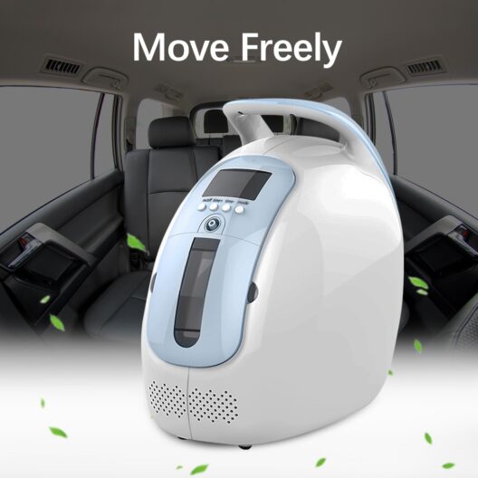 1-5L/min Oxygen Concentrator Generator Machine 24 Hours Portable No Battery Air Purifier With Handle Household AC110V/220V