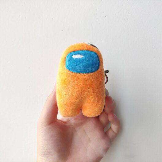 Hot Game Among Us Plush Toys Soft Animal Stuffed Doll Cute Among Us Plushie Figure Toys for Pendant Christmas Gift 8cm