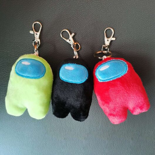 Hot Game Among Us Plush Toys Soft Animal Stuffed Doll Cute Among Us Plushie Figure Toys for Pendant Christmas Gift 8cm