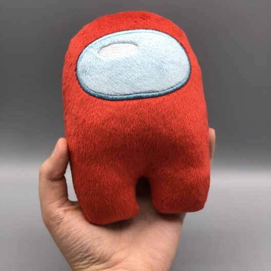 Soft Plush Among Us Plush Among Us Game Plush Toy with music Kawaii Stuffed Doll Christmas Gift Cute Red Small Among Us Plushie