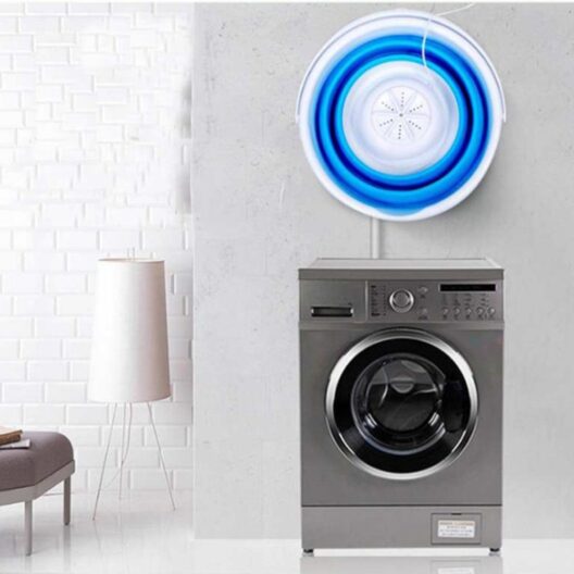 5L Folding Washing Machine Ultrasonic Turbo Mini Washing Machine Mini Socks And Panties Cleaning Artifact